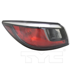 Outer Quarter Tail Light Rear Lamp Left Driver for 16-19 Toyota Yaris iA