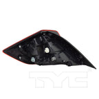 Outer Quarter Tail Light Rear Lamp Right Passenger for 16-19 Honda Civic Sedan