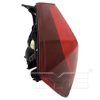 Outer Quarter Tail Light Rear Lamp Left Driver for 16-19 Honda Civic Sedan