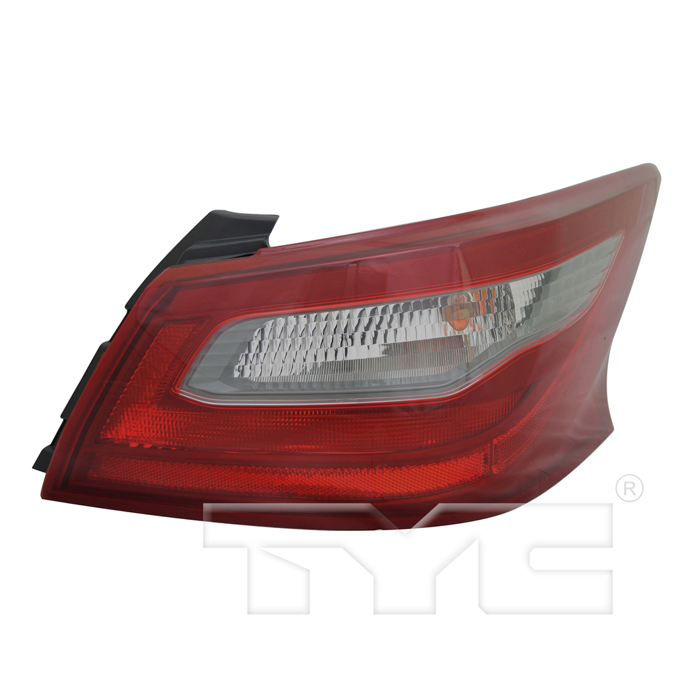 Outer Quarter Tail Light Lamp Right Passenger for 18-18 Nissan Altima Non-Smoke