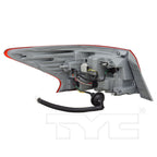 Outer Quarter Tail Light Lamp Right Passenger for 16-18 Nissan Sentra Non-Nismo