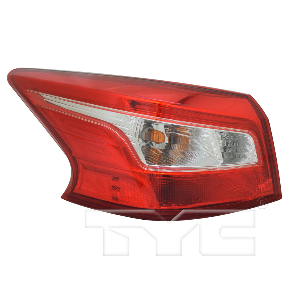 Outer Quarter Tail Light Lamp Left Driver for 16-18 Nissan Sentra Non-Nismo