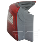 Outer Quarter Tail Light Lamp Left Driver for 16-18 Nissan Sentra Non-Nismo