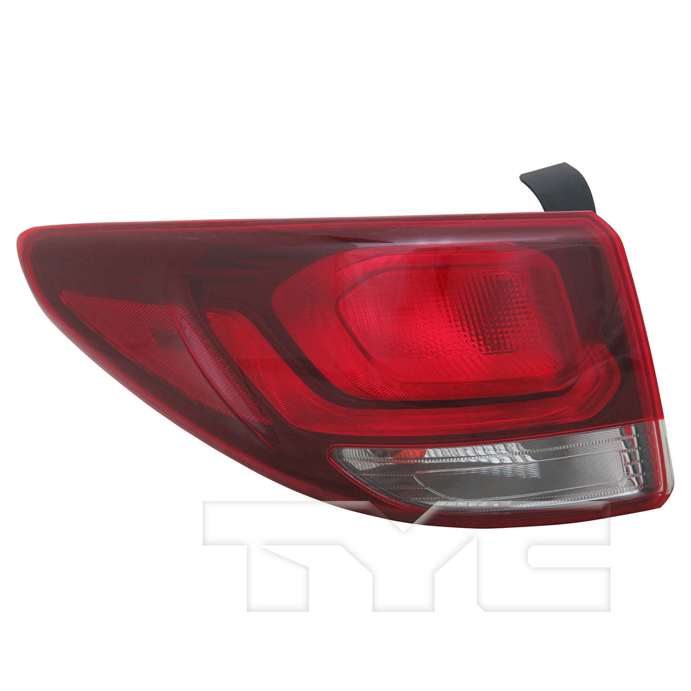 Halogen Outer Quarter Tail Light for 17-19 Hyundai Santa Fe Left Driver