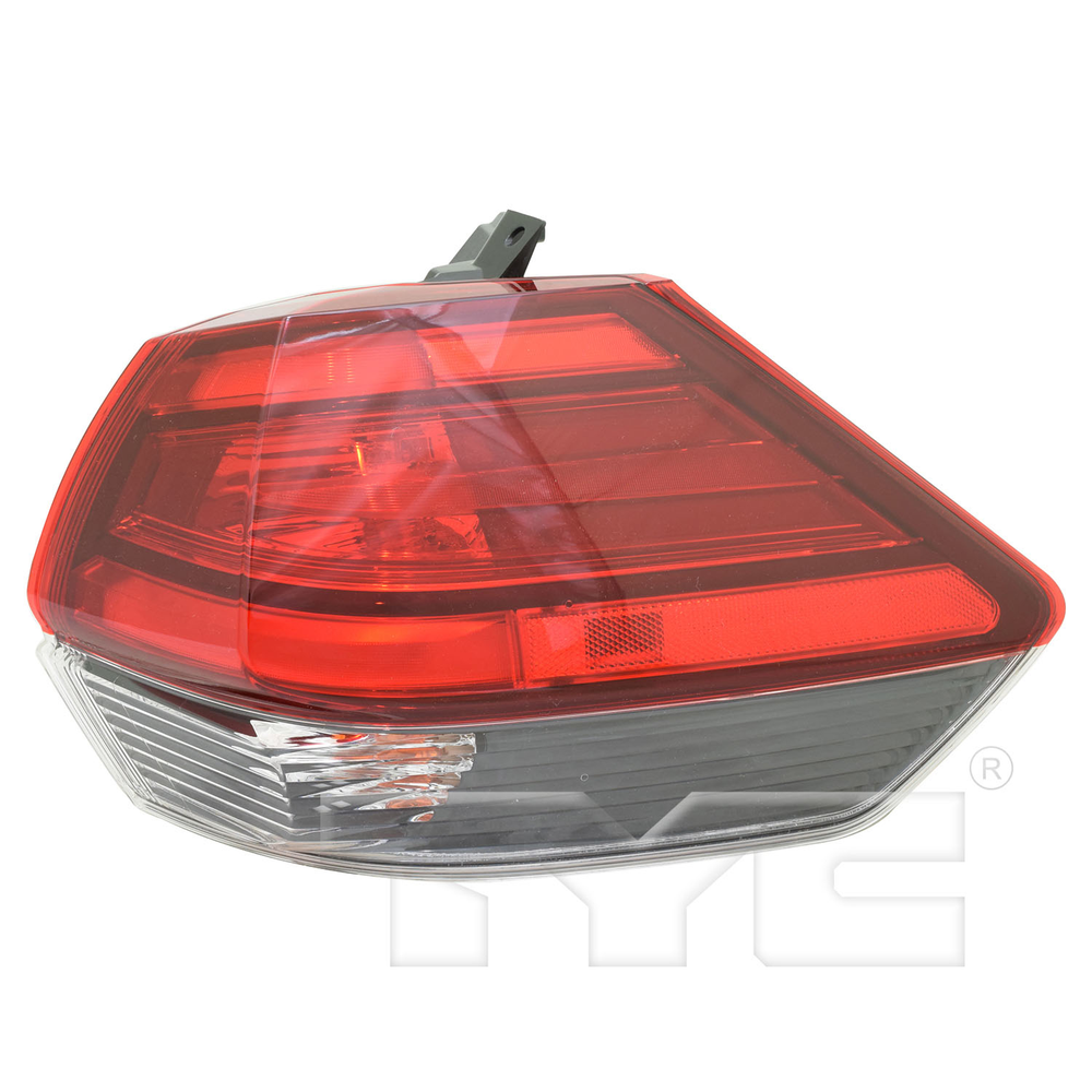 Outer Quarter Tail Light Rear Lamp Right Passenger for 17-17 Nissan Rogue