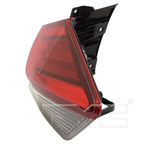 Outer Quarter Tail Light Rear Lamp Right Passenger for 17-17 Nissan Rogue