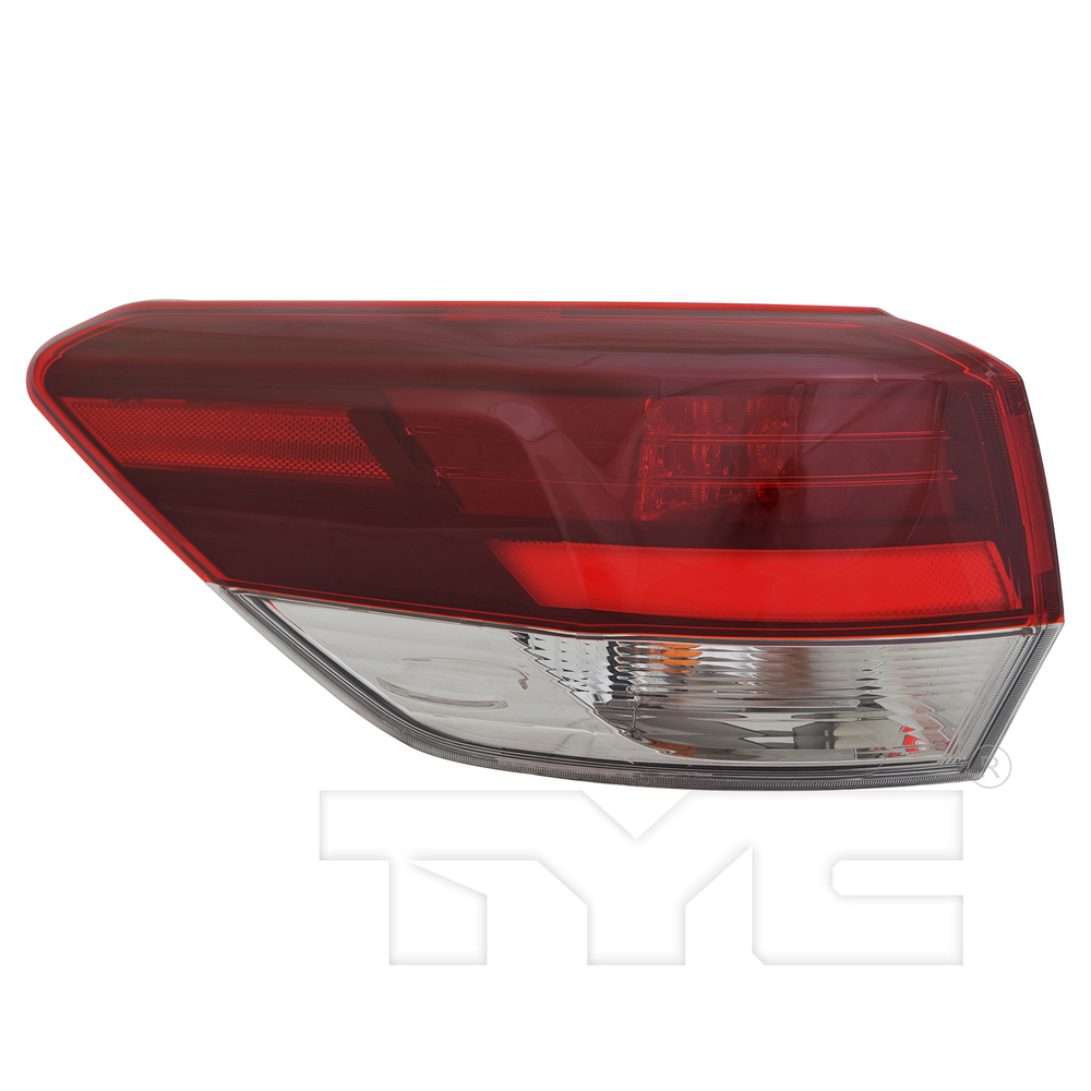 LED Tail Light Rear Lamp for 19-19 Toyota Highlander SE Tinted Driver Left