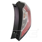 LED Tail Light Right Passenger for 17-20 Honda Civic Hatchback/17-19 Type-R