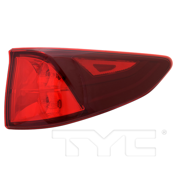 LED Tail Light Rear Lamp for 23-25 Honda Odyssey (Black) Right Passenger Side