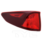LED Tail Light Rear Lamp for 23-25 Honda Odyssey (Black) Left Driver Side