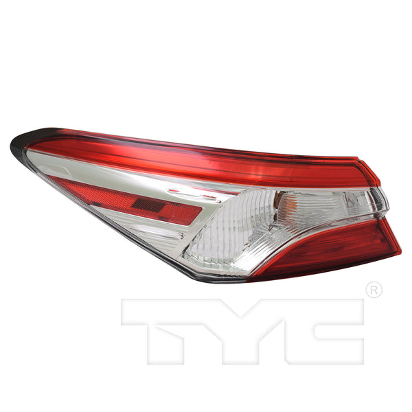 Outer Quarter Tail Light Left Driver for 18-19 Toyota Camry L/LE (US Built)