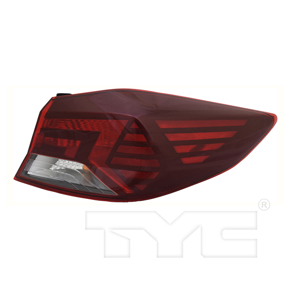 Halogen Tail Light for 19-20 Hyundai Elantra (US Built) Right Passenger Side