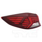 LED Tail Light Rear Lamp for 19-20 Hyundai Elantra Left Driver Side