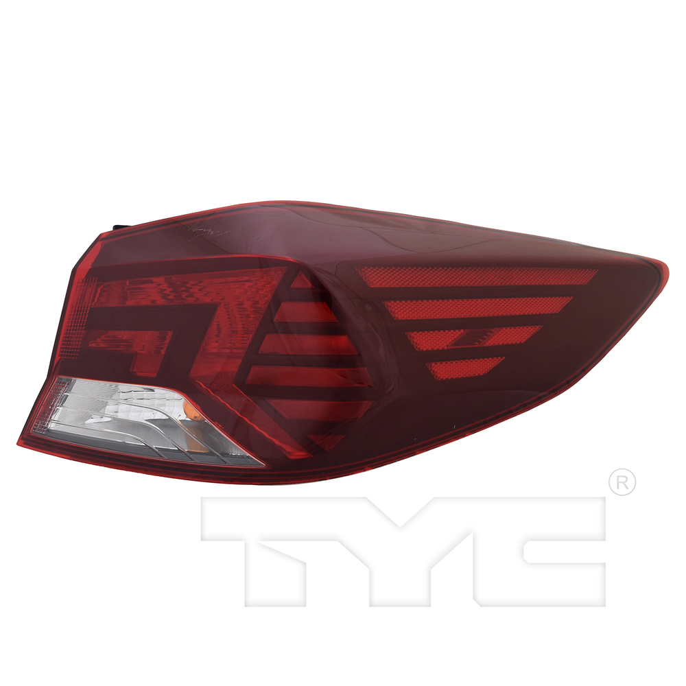 Tail Light Lamp for 19-20 Hyundai Elantra (Korea Built) Right Passenger Side