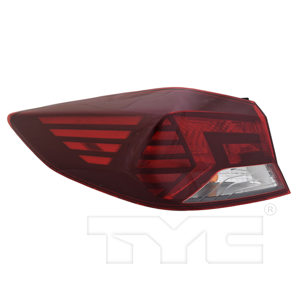 Tail Light Lamp for 19-20 Hyundai Elantra (Korea Built) Left Driver Side