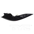 Outer LED Tail Light Lamp Black for 24-25 Toyota Corolla Left Driver Side