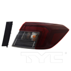 Outer LED Tail Light Rear Lamp Black for 25-25 Honda Civic Right Passenger Side