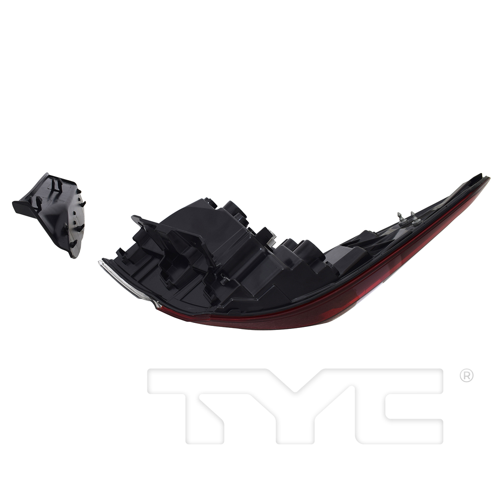 Outer LED Tail Light Rear Lamp Black for 25-25 Honda Civic Right Passenger Side