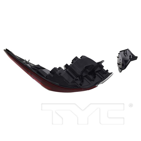 Outer LED Tail Light Rear Lamp Black for 25-25 Honda Civic Left Driver Side