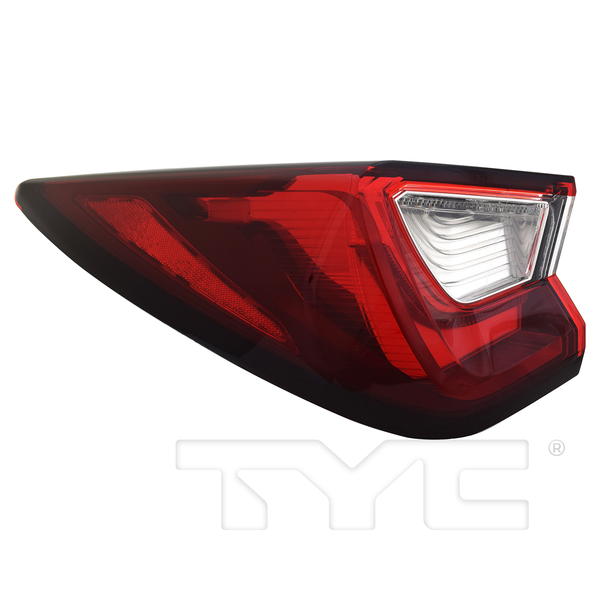 LED Tail Light Rear Lamp for 22-24 Acura MDX (Chrome) Left Driver SIde