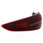 Outer LED Tail Light Rear Lamp for 19-21 Mazda 3 Sedan (w/o Signal) Left Side