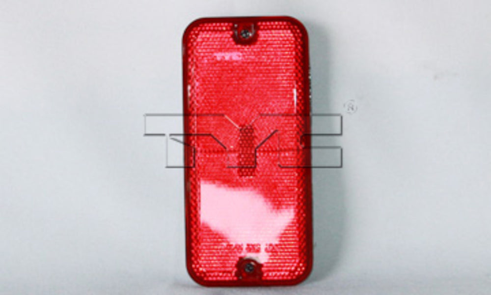 Rear Side Marker Reflector Right Passenger or Left Driver for 85-96 Chevy Van