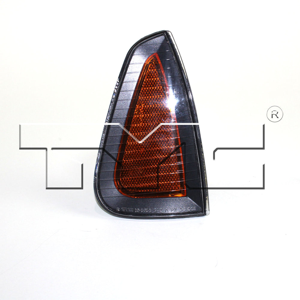Side Marker Bumper Reflector Light Right Passenger for 06-10 Dodge Charger