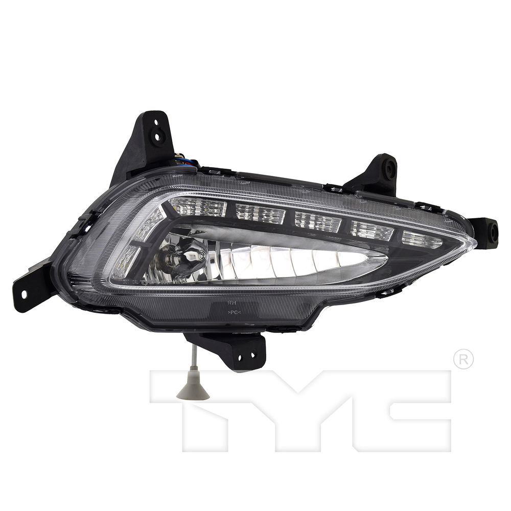 LED Fog Light Bumper Lamp for 16-18 Hyundai Tucson Right Passenger Side