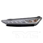 LED DRL Daytime Running Light w/Cornering for 18-21 Hyundai Kona Left Driver