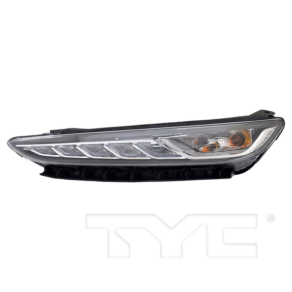 LED DRL Daytime Running Light w/Cornering for 18-21 Hyundai Kona Left Driver