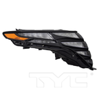 LED Daytime Running Lamp DRL for 22-23 Hyundai Tucson (Black) Right Side