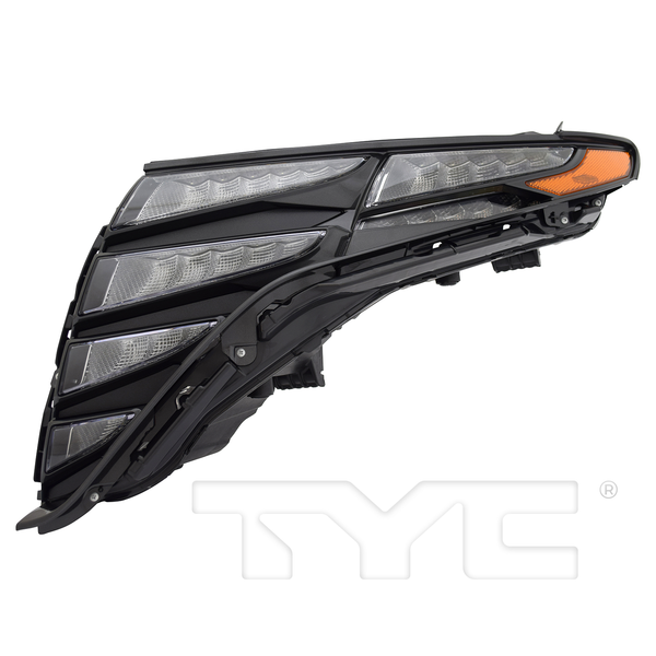 Daytime Running Light DRL for 22-24 Hyundai Tucson (Korea) Black Trim Left Side