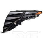 LED Daytime Running Lamp DRL for 22-23 Hyundai Tucson (Dark Chrome) Left Side