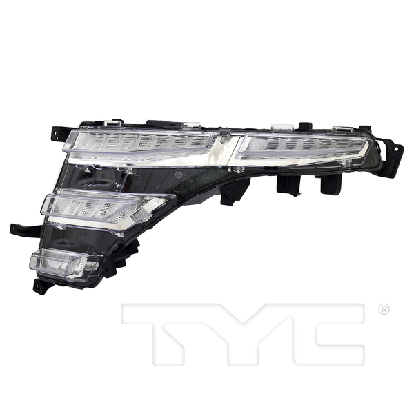 LED Daytime Running Light LH Driver Side for 22-24 Hyundai Santa Cruz SE/SEL