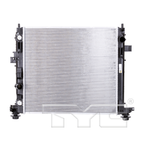 Radiator for 13-15 Cadillac ATS 3.6L/2.5L/2.0L V6/L4 Automatic Single Row