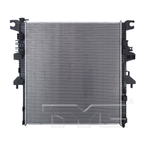 Radiator for 17-18 Nissan Titan 5.6L V8 Automatic Single Row 21410-EZ30A