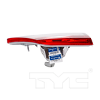 Tail Light Inner Trunk Lid Lamp Backup for 11-13 Toyota Corolla Left Driver