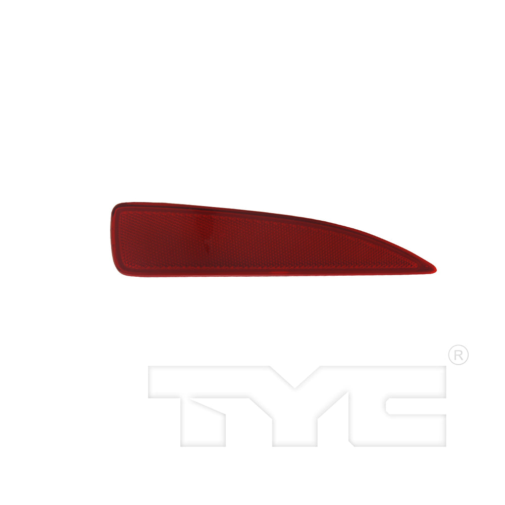 Rear Bumper Reflector Left Driver for 12-14 Toyota Yaris 3 or 5 Door L/LE