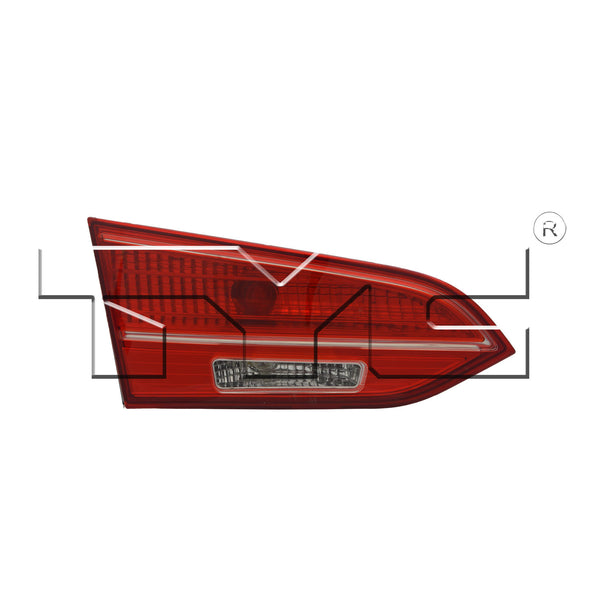 Halogen Inner Trunk Lid Tail Light for 13-16 Hyundai Santa Fe 5 Seat Driver