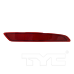 Rear Bumper Reflector Side Reflector Light Right for 14-19 Ford Fiesta Sedan