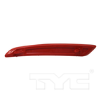 Rear Bumper Reflector Side Reflector Light Right for 14-19 Ford Fiesta Sedan