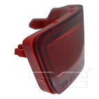 Rear Bumper Reflector Side Reflector Light Right for 14-19 Ford Fiesta Sedan