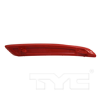 Rear Bumper Reflector Side Reflector Light Left for 14-19 Ford Fiesta Sedan