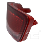 Rear Bumper Reflector Side Reflector Light Left for 14-19 Ford Fiesta Sedan