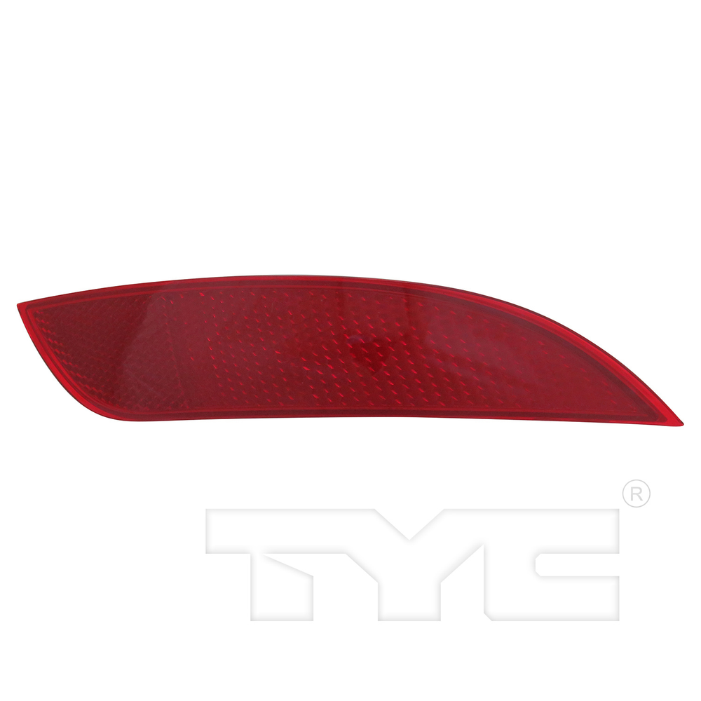 Rear Bumper Reflector for 15-18 Ford Focus Hatchback Passenger Right