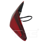 Inner Trunk Lid Tail Light Rear Lamp for 16-19 Honda Civic Sedan Left Driver