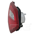 Inner Trunk Lid Tail Light Left Driver for 16-17 Nissan Altima w/o Sport
