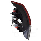 Inner Trunk Lid Tail Light Rear Lamp for 17-19 Nissan Rogue Left Driver