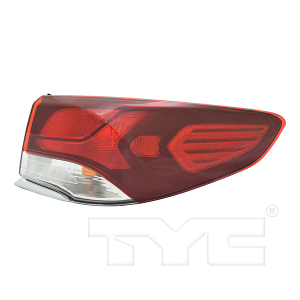 Halogen Outer Quarter Tail Light Lamp Right Passenger for 18-19 Hyundai Sonata