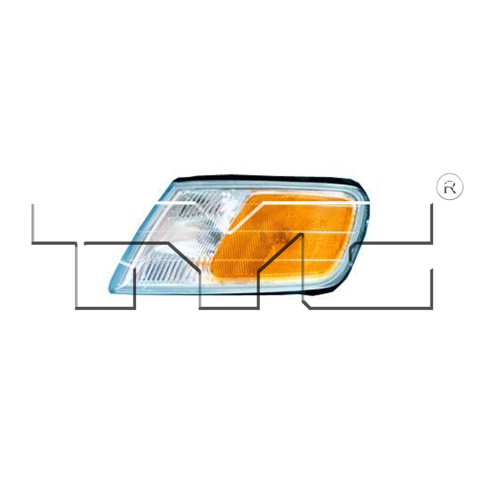 Parking/Side Marker Light Reflector for 94-97 Honda Accord Right Passenger Side